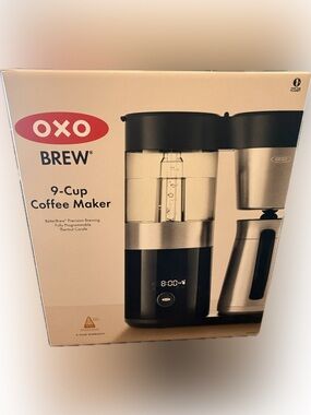 OXO 8710100 9-Cup Drip Coffee Maker with Stainless Steel Carafe *New/NIB*